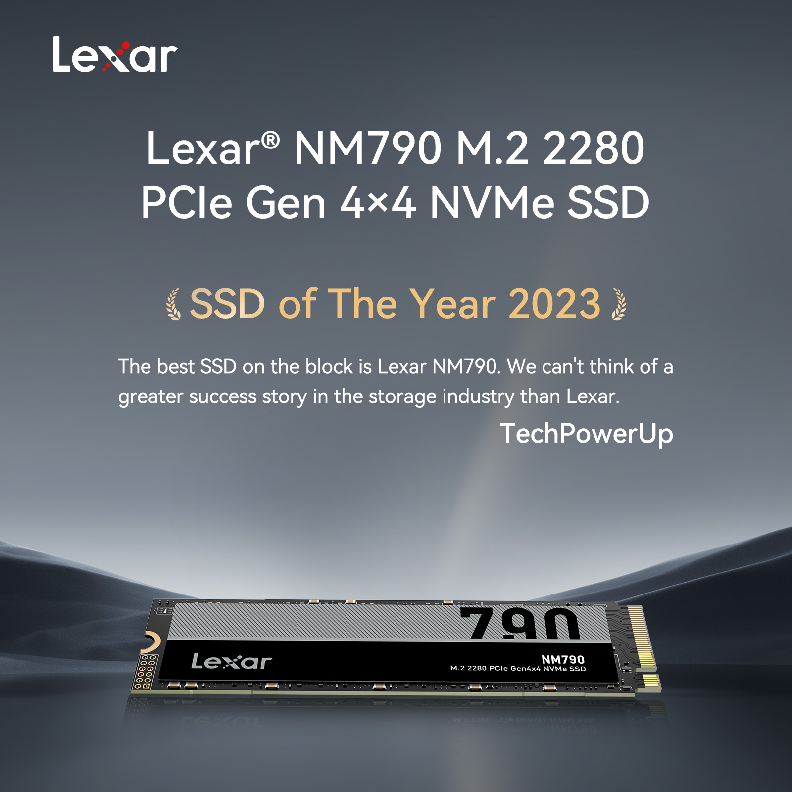 Lexar NM790 M.2 2280 PCIe Gen 4x4 NVMe SSD | Lexar Global