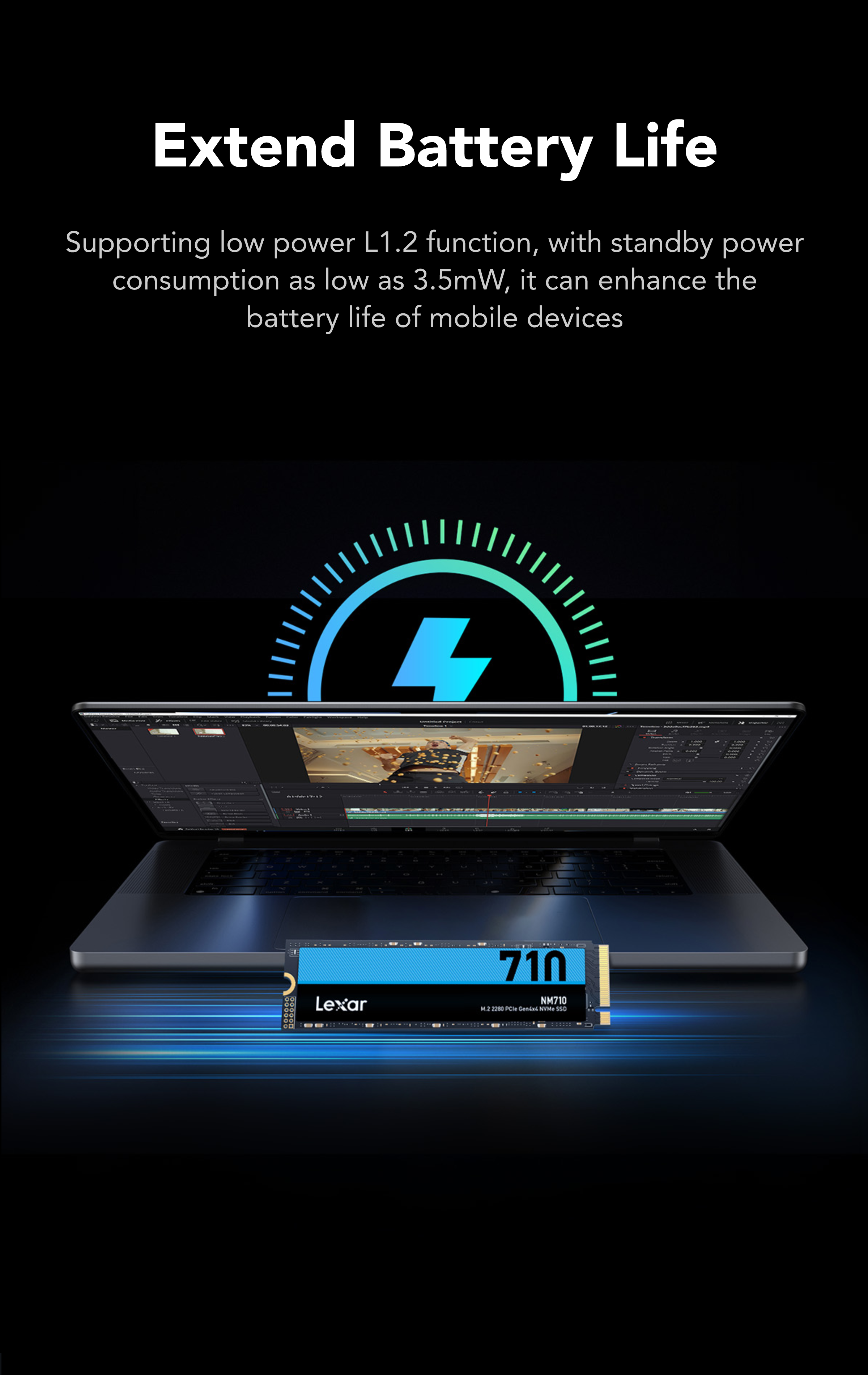 内蔵型SSD Lexar NM710 2TB M.2 2280 NVMe SSD 31PT-70gIgL._SX240_SY220_CR,0,