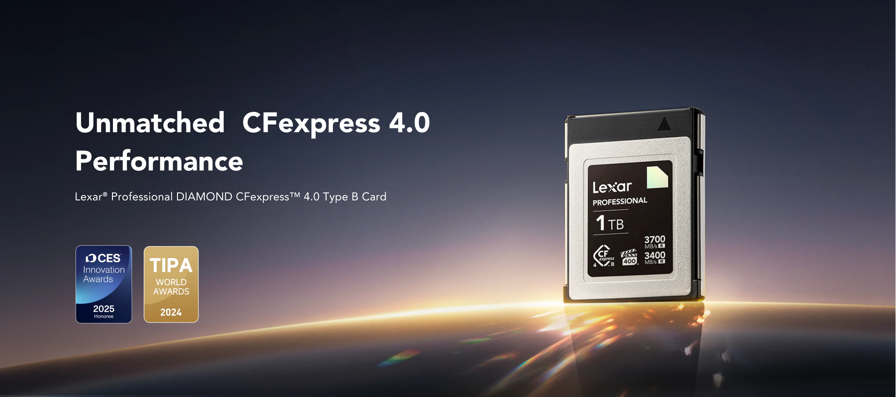 Lexar Professional DIAMOND CFexpress 4.0 Type B Card | Lexar Global