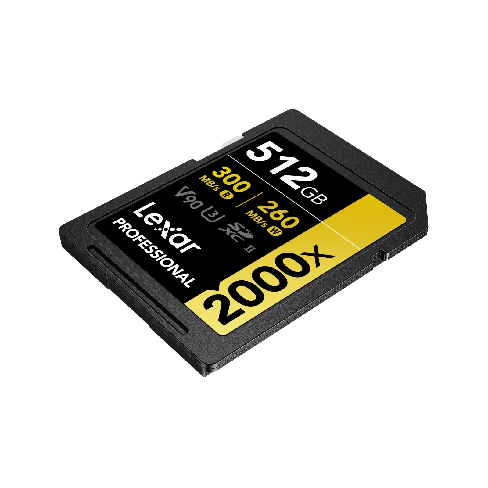 Lexar® Professional 2000x SDHC™/SDXC™ UHS-II Card GOLD Series