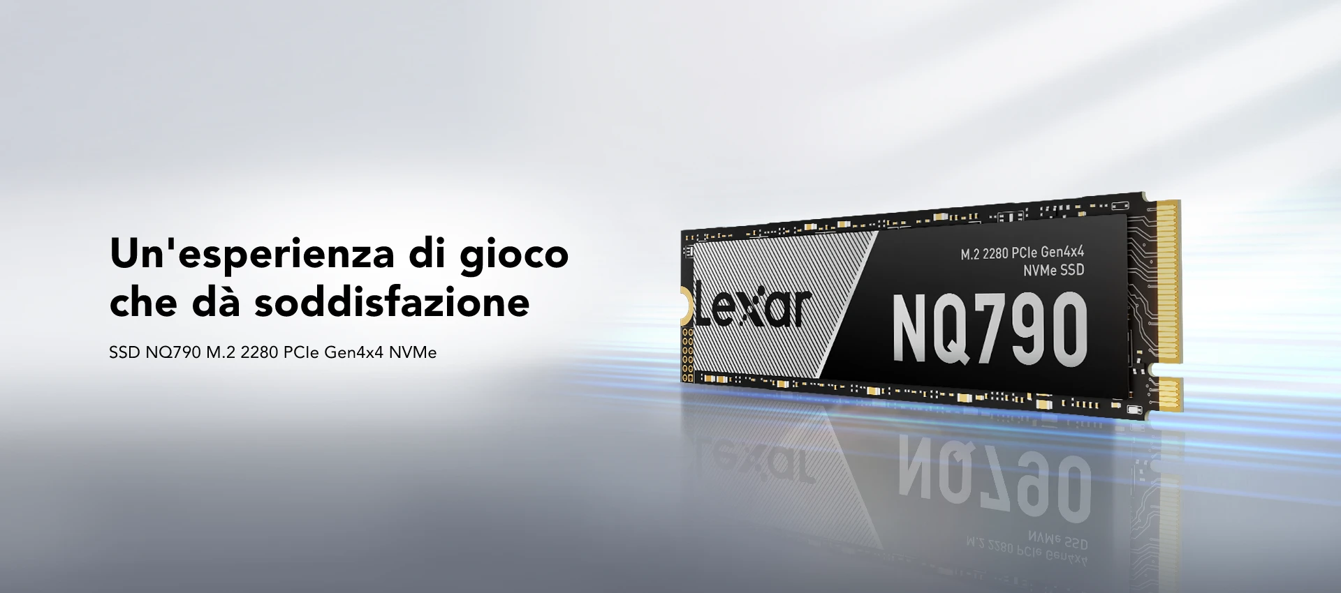SSD Lexar NQ790 M.2 2280 PCIe Gen4x4 NVMe | Lexar Italia