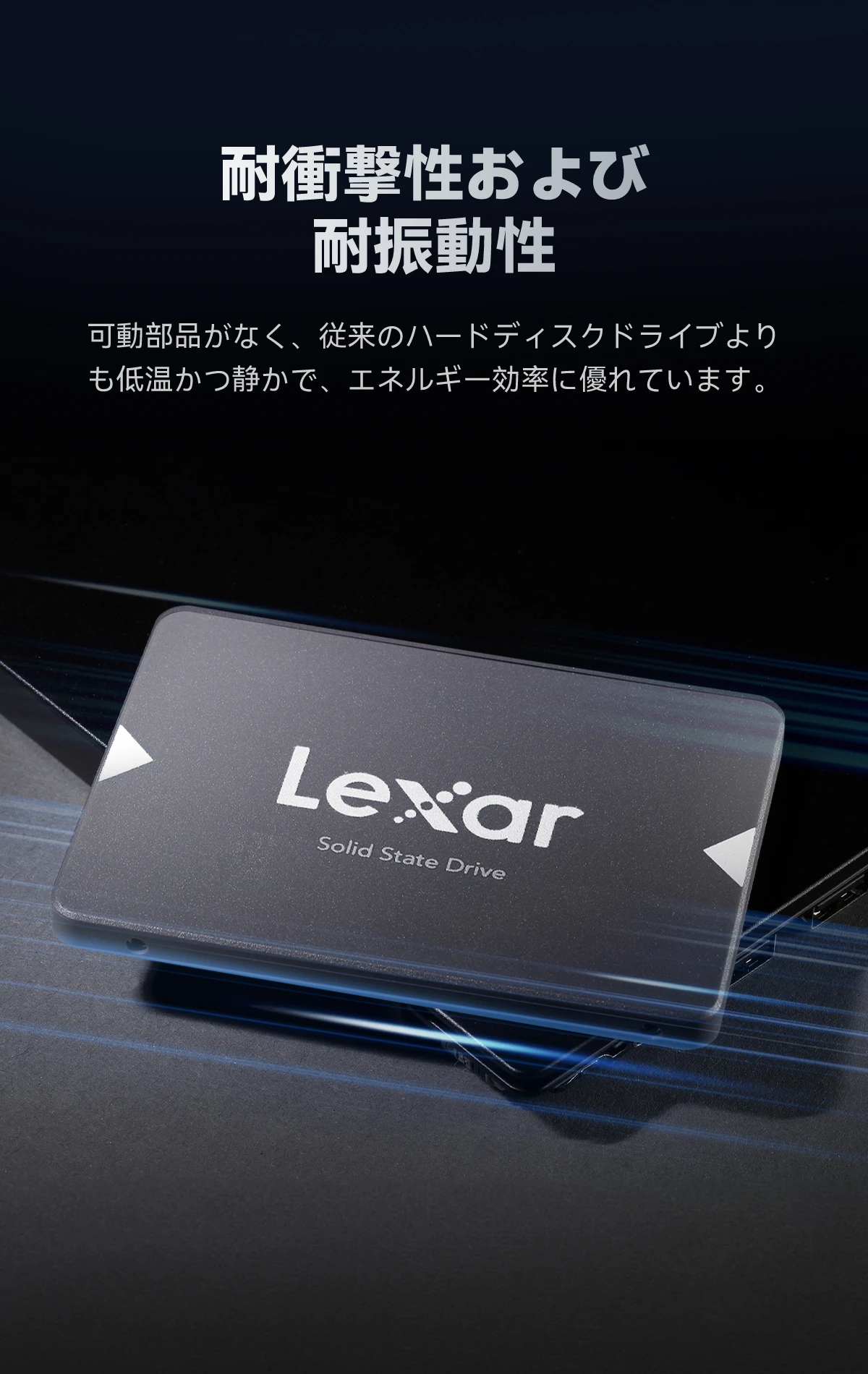 Lexar NS100 2.5” SATA III (6Gb/s) SSD | Lexar レキサー