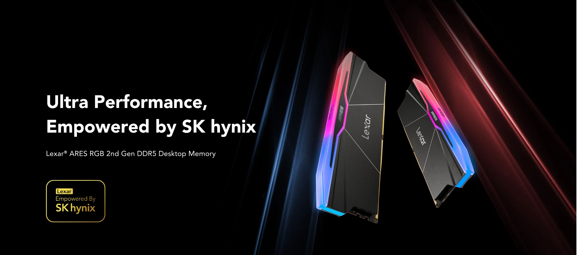 Lexar ARES RGB 2nd Gen DDR5 Desktop Memory | Lexar Global