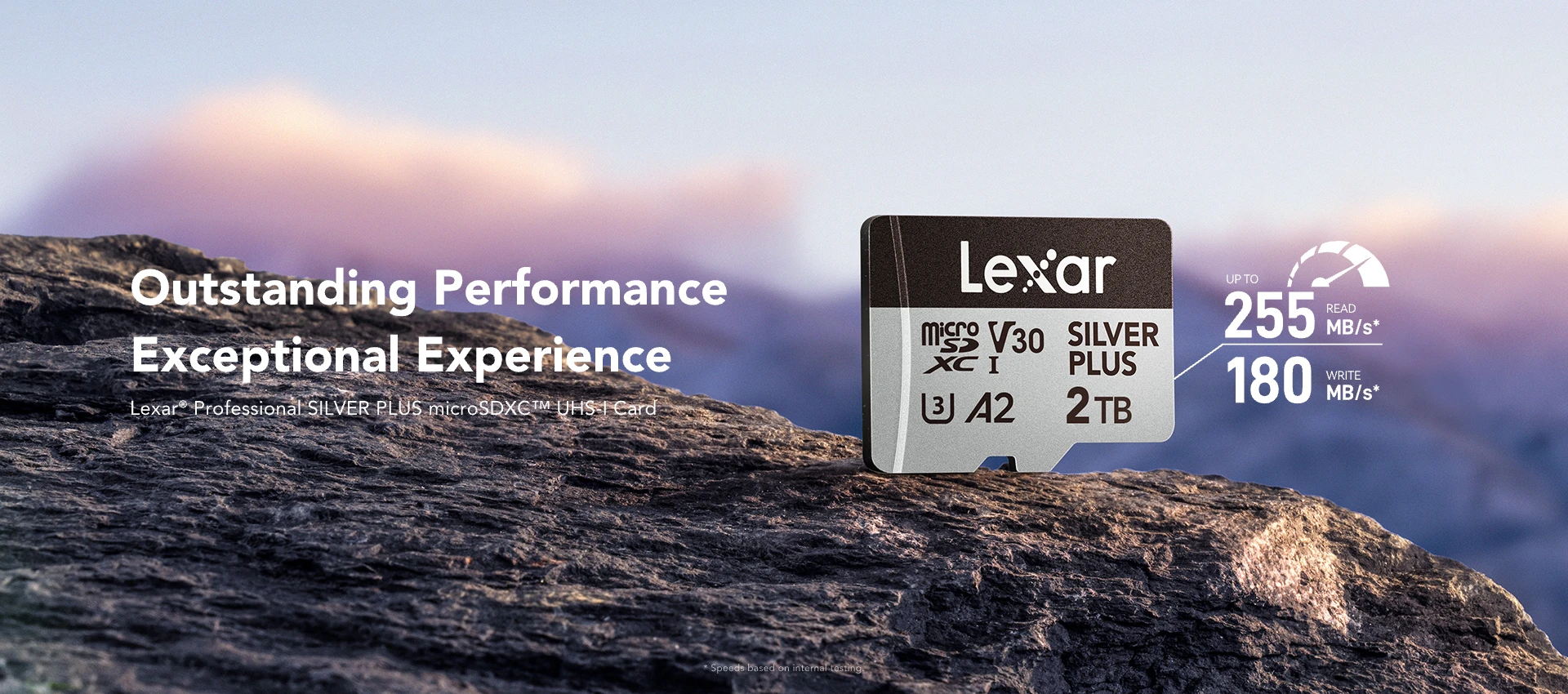 Lexar Professional SILVER PLUS microSDXC UHS-I Card | Lexar Global