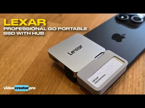Amazon.com: Lexar 1TB Professional Go Portable SSD w/Hub