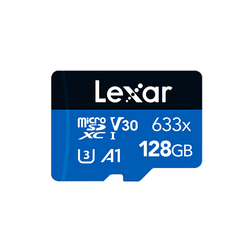 Lexar High Performance MicroSDHC 128GB BL 633X + Adapter 100Mbps