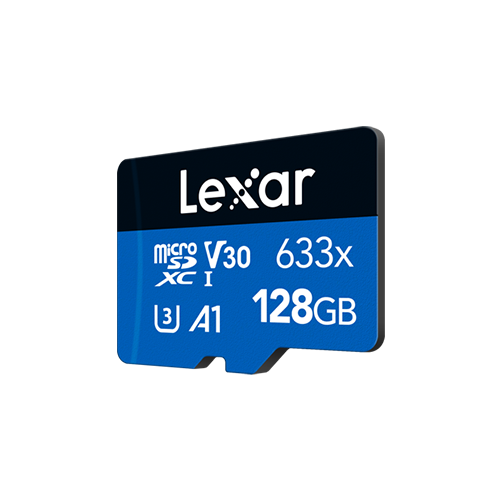 Lexar High Performance MicroSDHC 128GB BL 633X + Adapter 100Mbps