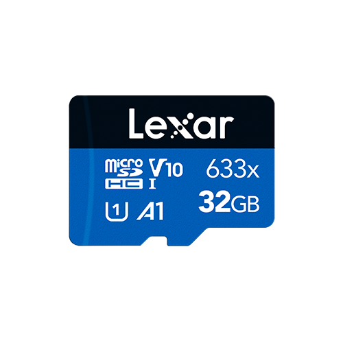 Lexar High Performance MicroSDHC 32GB BL 633X (No Adapter) 100Mbps