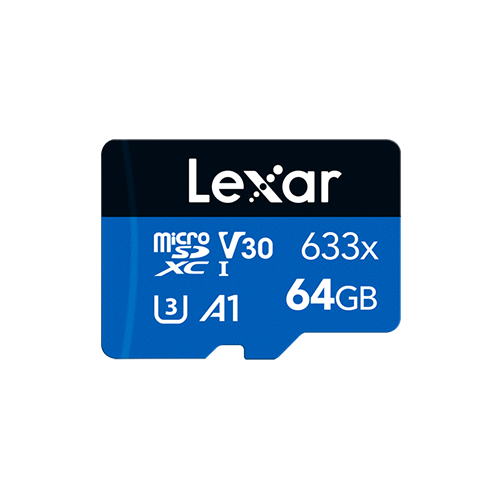 Lexar High Performance MicroSDHC 64GB BL 633X (No Adapter) 100Mbps