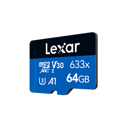 Lexar High Performance MicroSDHC 64GB BL 633X (No Adapter) 100Mbps