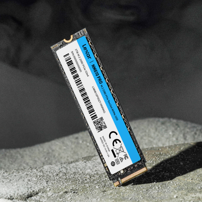 内蔵型SSD Lexar NM610PRO SSD 2TB NVMe PCIe Lexar® NM610PRO M.2 2280 PCIe Gen3x4 NVMe SSD | Lexar Global