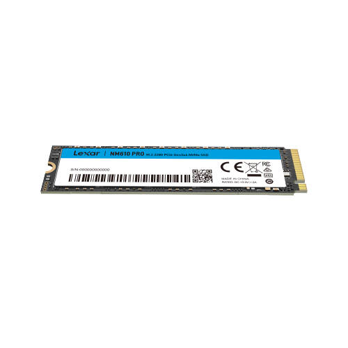 Lexar NM610 PRO, unità SSD interna M.2 2280 PCIe Gen3x4 NVMe, immagine ufficiale del produttore