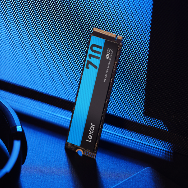 Unidad de estado sólido Lexar NM710 M.2 2280 PCIe Gen4x4 NVMe