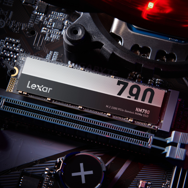 Unidad de estado sólido (SSD) Lexar NM790 M.2 2280 PCIe Gen 4×4