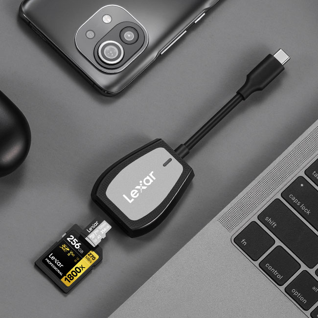 Lexar Usbc Lexar Professional USB-C Dual-Slot Reader | Lexar Global