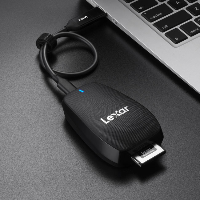 Lexar Professional CFexpress Type B USB 3.2 Gen 2×2 リーダー
