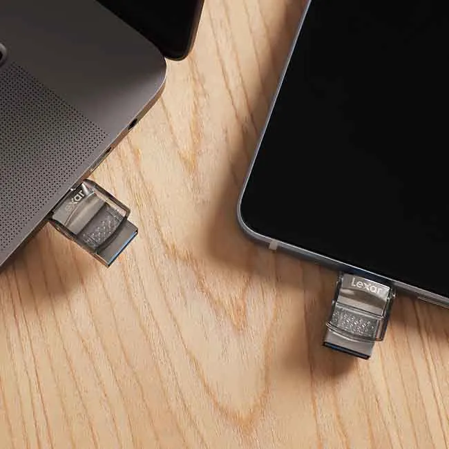Lexar JumpDrive Dual Drive D35C 128GB price in Kenya | Tech Junction Ke