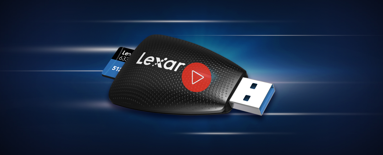 Lexar® Multi-Card 2-in-1 USB 3.1 Reader | Lexar レキサー